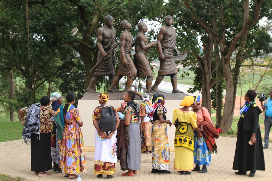 Statues of the "African Martyrs" 