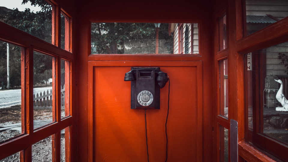 rotary pay phone