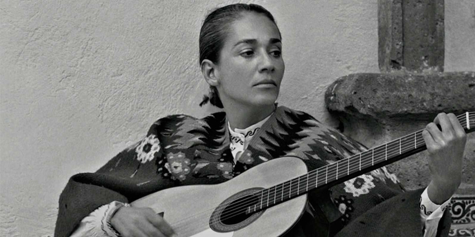 A photo of Chavela Vargas
