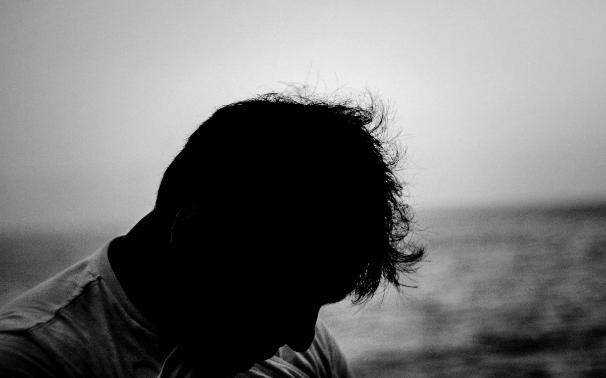 young man by the beach